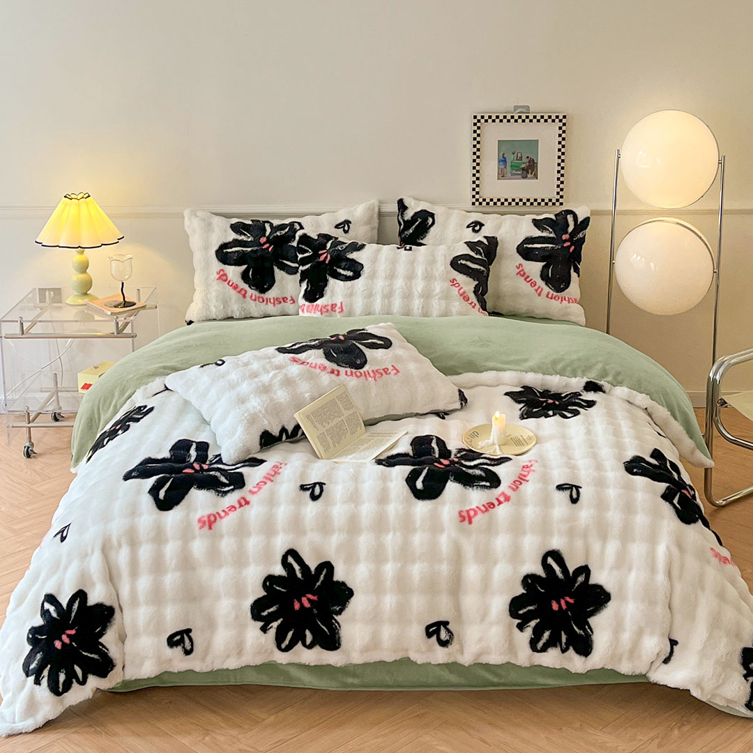 泡芙绒-浮绘花影