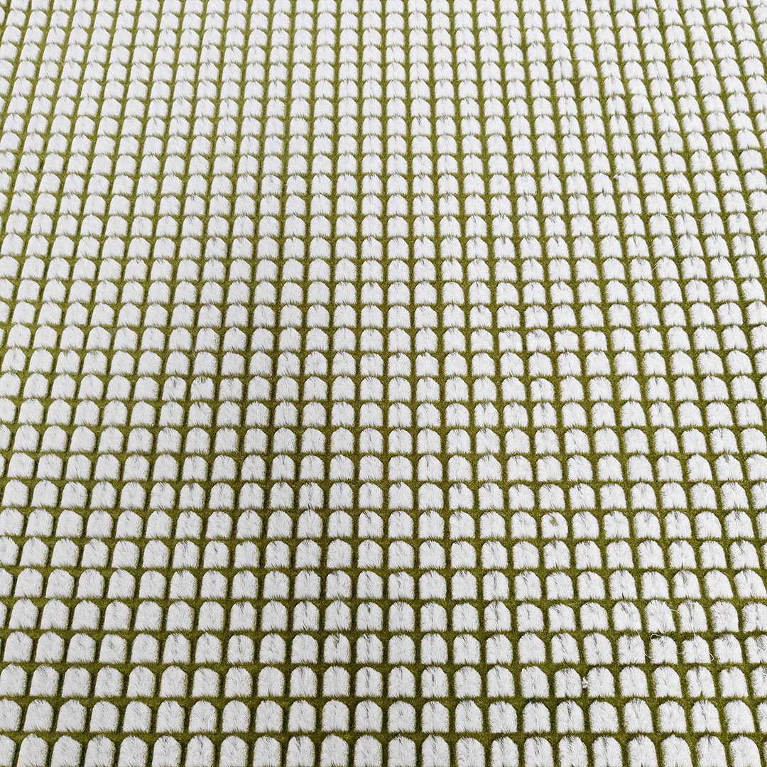 色织阳离子提花小盾牌提花绒布